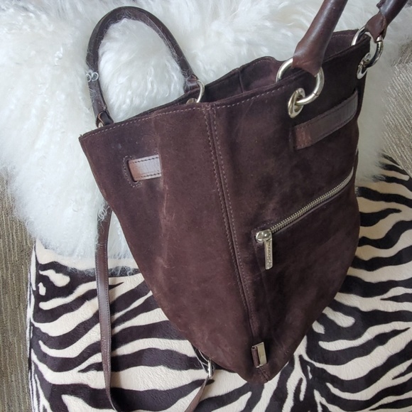 Calvin Klein suede handbag - Picture 5 of 5